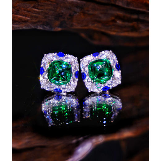 比糖更甜：炸街特殊款耳钉 | 高工艺密镶糖塔、珐琅工艺方糖耳钉 商品图9