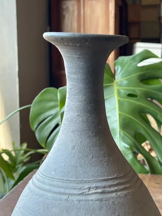 灰陶弦纹玉壶春瓶，顺丰包邮 商品图6