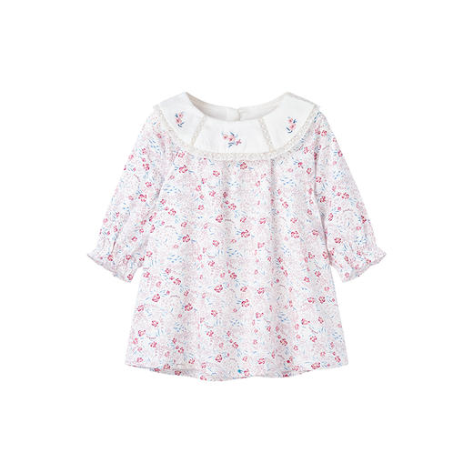 【商场同款】英氏童装连衣裙可爱女宝碎花裙春季外出裙子新款 商品图4