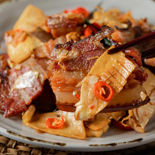 菜菜家恩施腊肉/腊肠|油润咸香、神级下饭菜！新鲜土猪肉腌制，肥而不腻 商品图2