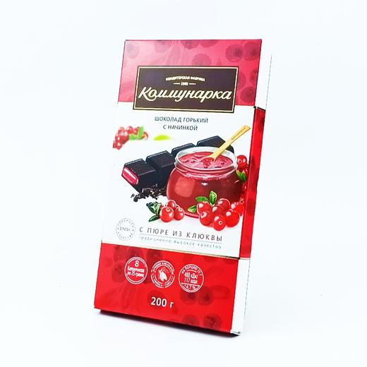 康美纳卡蔓越莓夹心黑巧克力200g 商品图0