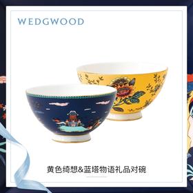 【WEDGWOOD】威基伍德漫游美境骨瓷对碗餐具餐碗瓷碗欧式骨瓷饭碗