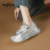 品质好货 | Safiya/索菲娅2023秋冬百搭厚底加绒运动保暖休闲鞋 SF33112802 商品缩略图1