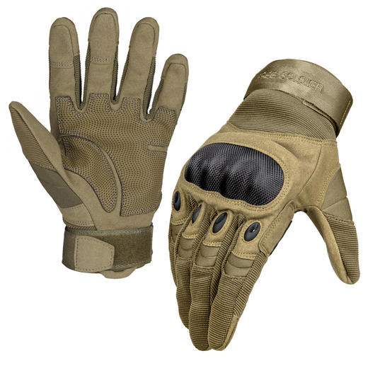 【牢固耐磨 硬核防护】自由兵Z系超纤盔甲手套ds（zb） 商品图7