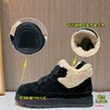 真皮雪地靴女2023冬季新款加绒毛毛平底鞋休闲保暖女靴百搭靴子女 商品缩略图1
