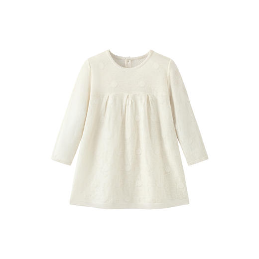 【高定系列】英氏羊毛衫小女孩连衣裙典雅公主裙春季长袖裙子 商品图4