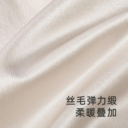 【高定系列】 英氏童装桑蚕丝外套春季新款男宝绵羊毛外套 商品图2