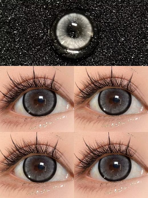 Aimilens月抛品牌-巴洛克黑灰 商品图4