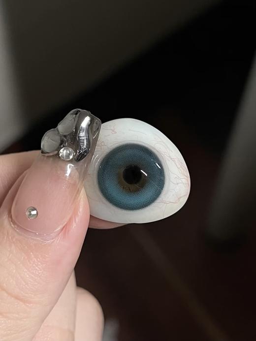 Mimipark 碧水青 半年抛 两片 14.2mm 参考着色13.5mm 基弧8.6 含水38% 新锐国货 商品图4