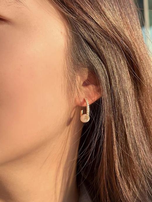 何F新年珍珠大米耳环【天天有米】 商品图2