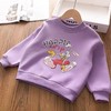【69.9/任选2件！】女童加绒圆领卫衣，儿童洋气卡通一体奥粒绒，保暖休闲套头上衣深秋冬 商品缩略图8