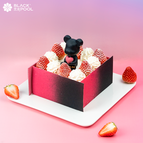 （兑换专用）【守护熊·莓莓软忌廉（甜酷黑）】一些无法用言语表达的心意 都是默默的温柔守护