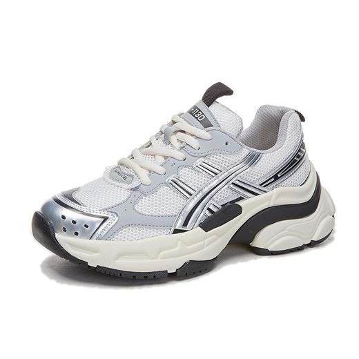 新款厚底老爹鞋女2023秋季休闲百搭运动鞋女款增高跑鞋女时尚女鞋 商品图4