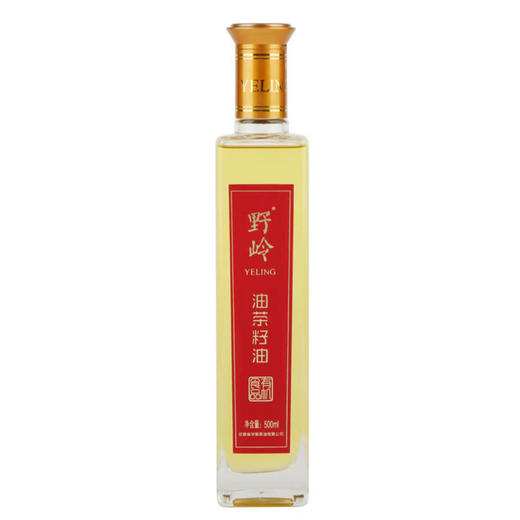 野岭冷榨油茶籽礼盒500ML*2瓶（山茶油，有机认证，冷榨） 商品图1