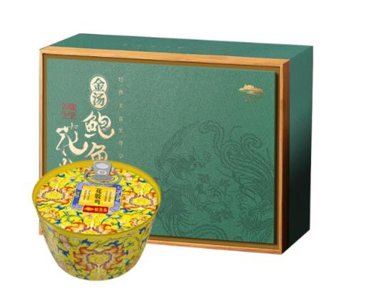 鲜灵岛 鲍鱼花胶鸡 240g*8罐礼盒 加热即食 商品图0