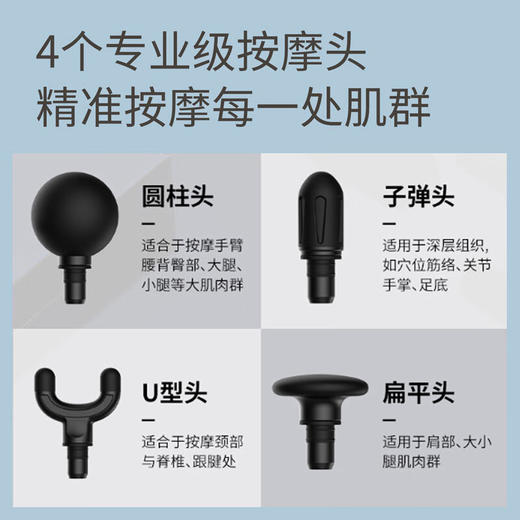 LR美漾 MAY YOUNG迷你筋膜枪肌肉舒缓放松颈部按摩适用运动专业可调节 商品图2