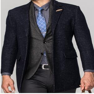 【专柜断码羊毛大衣清货】占姆士男士秋冬时尚商务羊毛大衣 商品图0