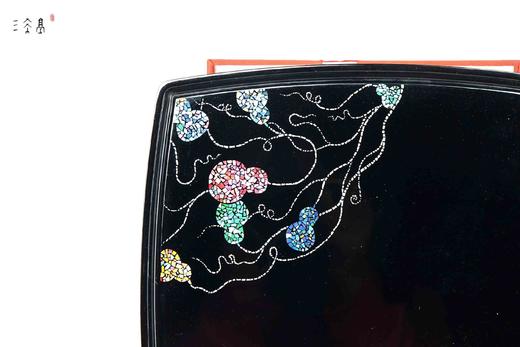 三希堂 流霞系列 七宝葫芦大漆干泡盘 商品图1