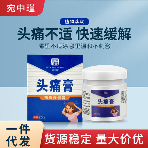 【买2送1】头痛膏 头疼头晕头闷 商品图1