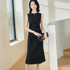 【气质小黑裙】2026春新款时尚高级感修身显瘦背心连衣裙5M24AL0111 商品缩略图3