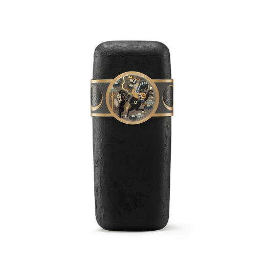 镶嵌“胡人猎狮”主题雪茄筒 商品图2