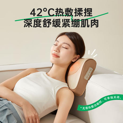 LR小熊（Bear）颈椎按摩器 腰部按摩仪按摩枕头颈部肩颈按摩靠垫 商品图3