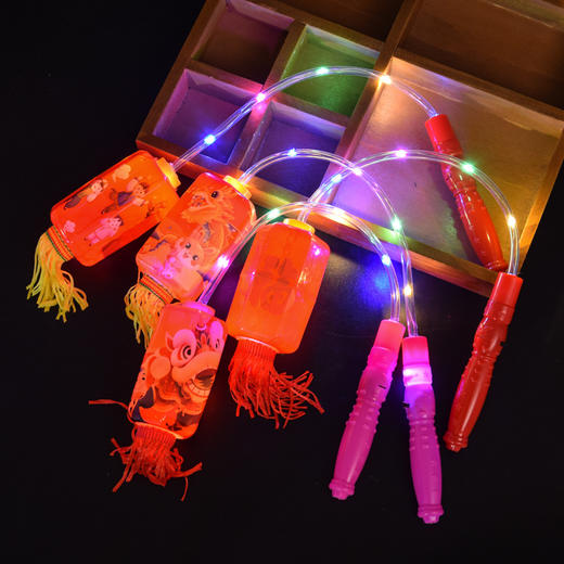 【三档闪光，绚丽光效！】新款发光手提灯笼，儿童闪光龙年灯笼玩具，不仅为孩子们带来欢乐和创意玩法，还可以增添节日氛围和装饰空间！ 商品图5