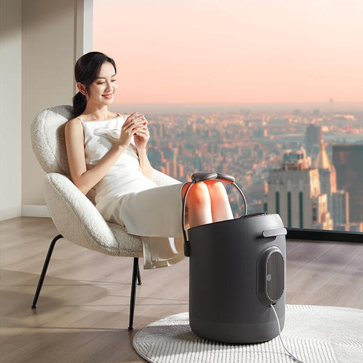 LR小熊（Bear）足浴盆泡脚桶电动足浴桶自动按摩洗脚泡脚盆 商品图1