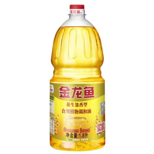 金龙鱼花生浓香型食用植物调和油1.8L 商品图0