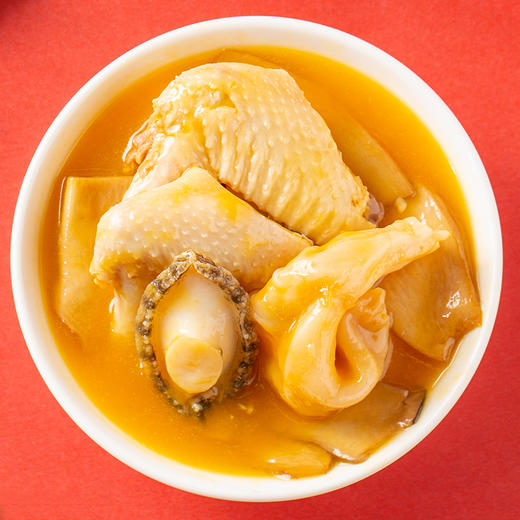 【金汤鲍鱼花胶鸡】一年散养走地鸡 深海鳕鱼胶 20分钟美味 商品图2