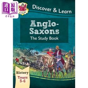 【中商原版】英国CGP KS2 Discover & Learn: History - Anglo-Saxons Study Book, Year 5 & 6