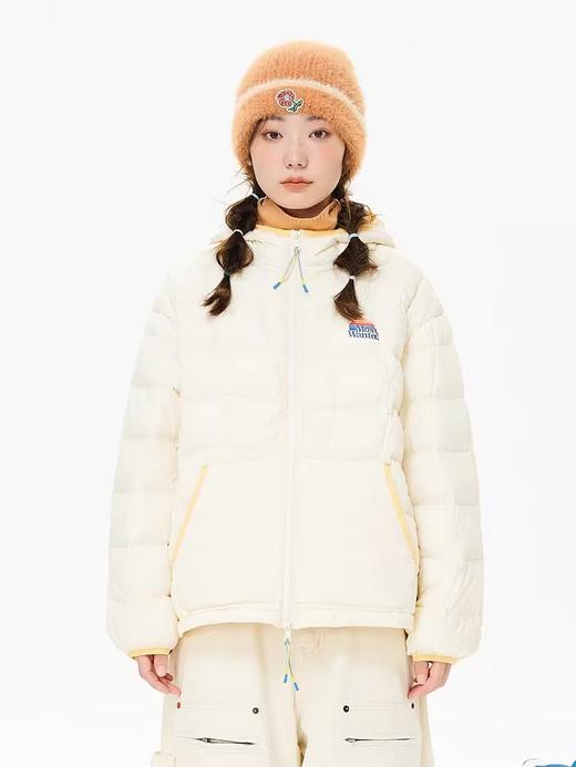 mostwantedlab彩虹/MWL-2334104/彩虹印花绗线连帽羽绒内胆 商品图1