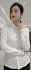 387336大牌平替，极简风，百搭衬衫 精致做工，抗皱再生纤维素纤维 含桑蚕丝面料 修身合体简洁，S到XL四个尺码 商品缩略图4