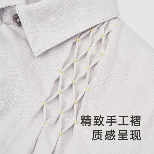 【高定系列】 英氏童装古典小绅士长袖衬衫赛柔丝春夏T恤新款 商品图3