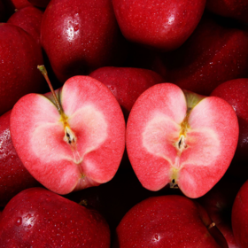  【贵族红苹果】红色果肉 满满的维生素C，酸甜可口超好吃