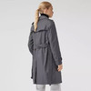 BURBERRY 巴宝莉 女士肯辛顿版型 - Heritage Trench 风衣 灰色 4073372 03200 商品缩略图1