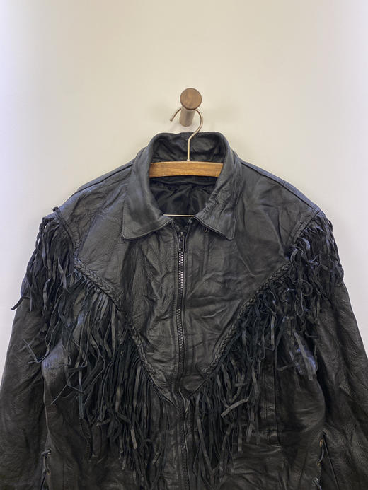 Leather Fringe Vintage 皮衣 _LJK(L) 商品图0