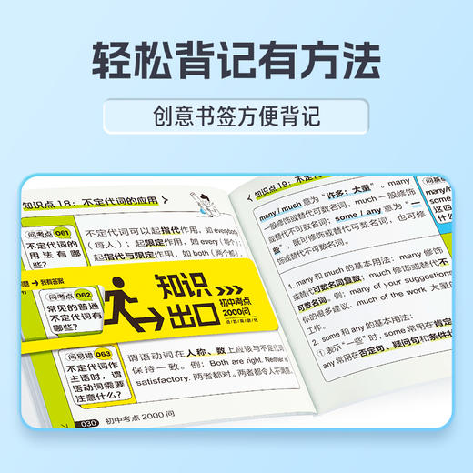 【初中全科背记神器】初中考点2000问/1600问 | 精考点 | 好方法 | 全体系 商品图6