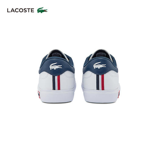 Lacoste法国鳄鱼男鞋法式时尚条纹低帮休闲运动鞋板鞋43SMA0034 商品图1
