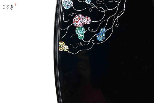 三希堂 流霞系列 七宝葫芦大漆干泡盘 商品图4