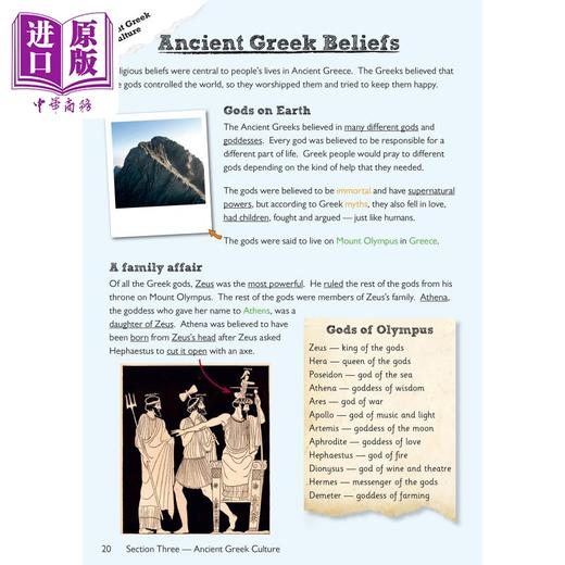 【中商原版】英国CGP KS2 Discover & Learn: History - Ancient Greeks Study Book 商品图2