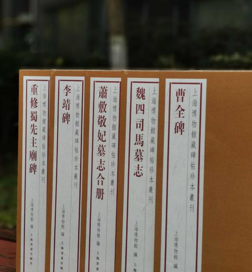 上海博物馆藏碑帖珍本丛刊（第四辑），一函5册+别册，8开，布面六合函套、布面册页装，上海博物馆编，上海书画出版社2021年一版一印，定价：1680，售价：873.6。 商品图3
