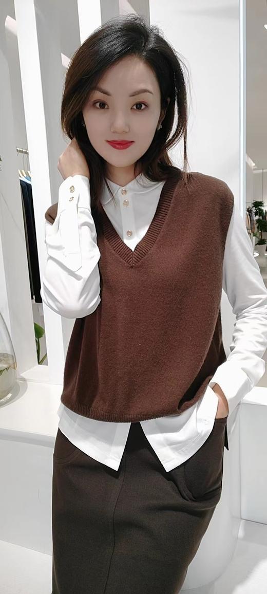 387336大牌平替，极简风，百搭衬衫 精致做工，抗皱再生纤维素纤维 含桑蚕丝面料 修身合体简洁，S到XL四个尺码 商品图8