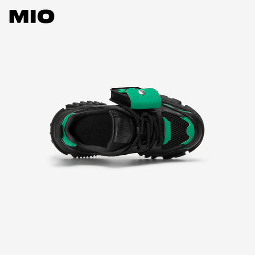 MIO米奥春季圆头高跟时尚休闲鞋撞色潮流运动老爹鞋女鞋M241586168 商品图2