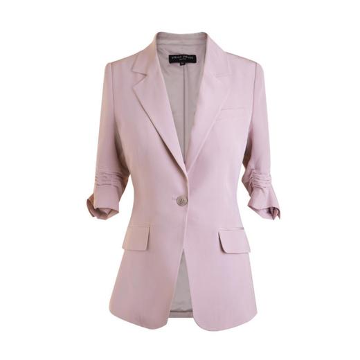 时尚气质修身--经典职场-休闲抽褶西装设计西服 1505007 商品图1