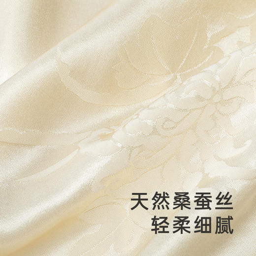 【高定系列】 英氏童装长袖连衣裙复古宫廷风桑蚕丝女宝春夏裙子 商品图2