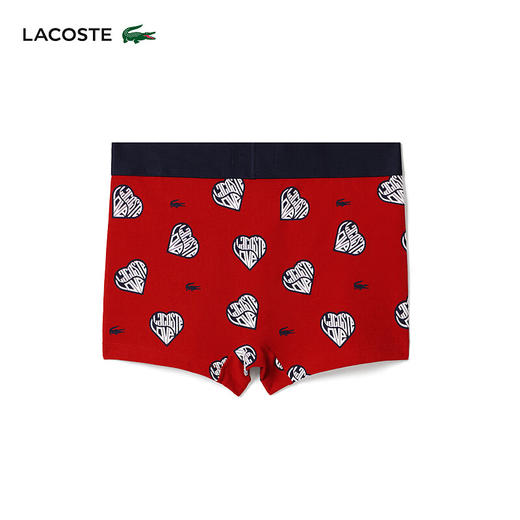 【海南专供价】Lacoste法国鳄鱼男士新款时尚舒适柔软平角内裤5H2184-10 商品图2