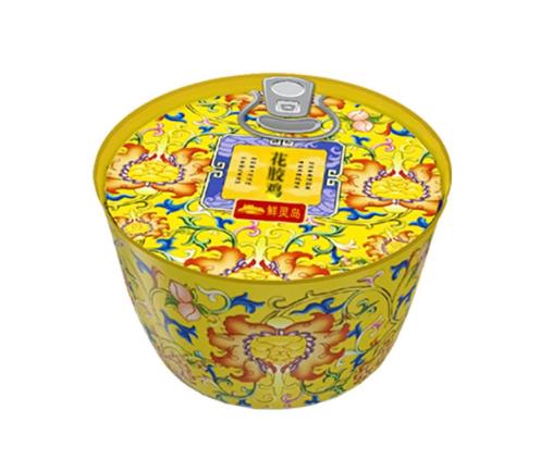 鲜灵岛 鲍鱼花胶鸡 240g*8罐礼盒 加热即食 商品图2