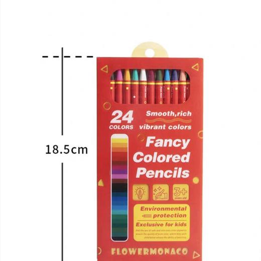 花芽	FM600195彩铅24色 商品图1