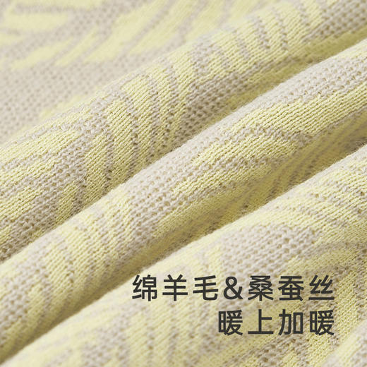 【高定系列】英氏羊毛衫儿童毛衣春季男宝桑蚕丝针织衫新款 商品图1